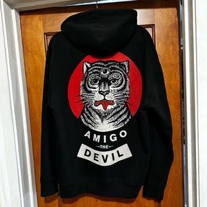 AMIGO THE DEVIL Official Merch Black Hoodie